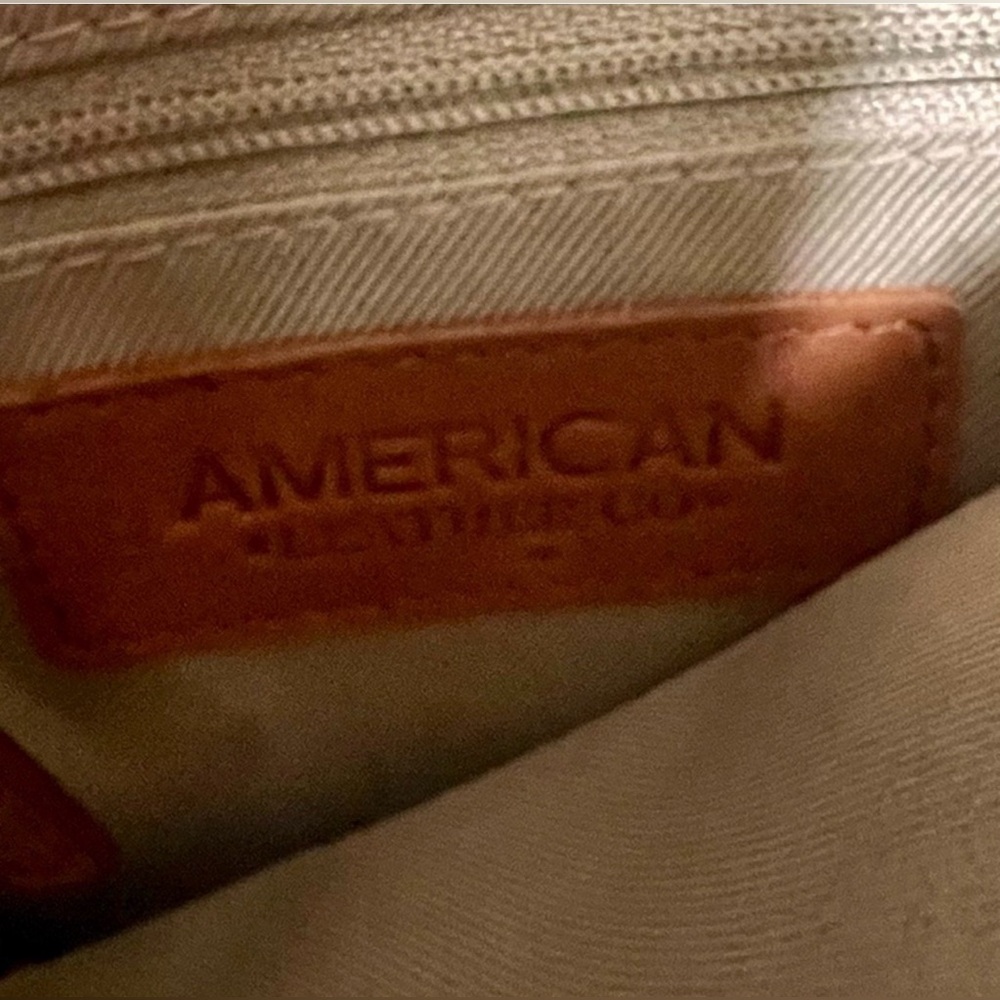 American Leather Co. Kansas Crossbody Bag Travel Classic Purse Wallet Passport - Picture 12 of 14